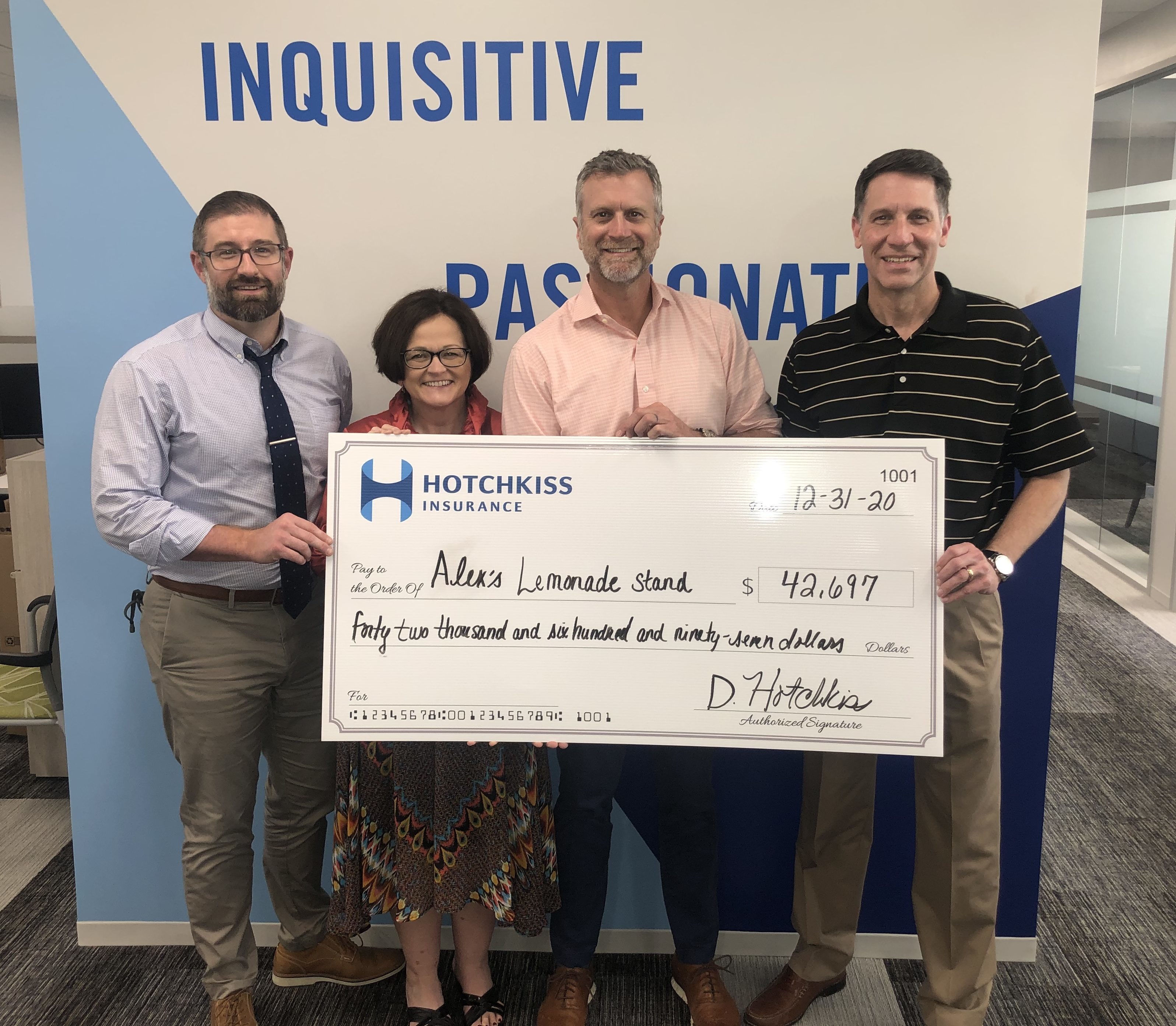 Hotchkiss Insurance Receives Top Fundraiser Award